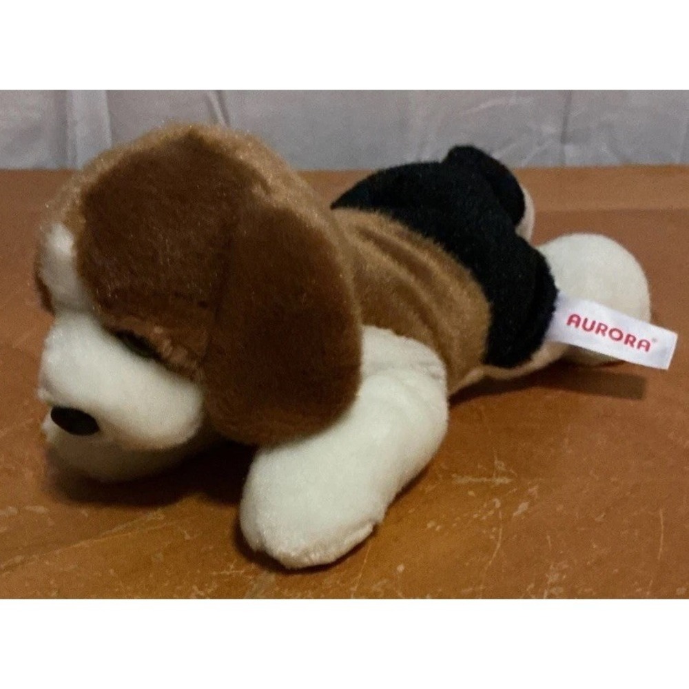 Aurora Mini Flopsie HOMER the Beagle Dog 9" (to Tail) Plush Stuffed Animal‎ Toy